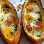 Baked Egg Boats Recipe