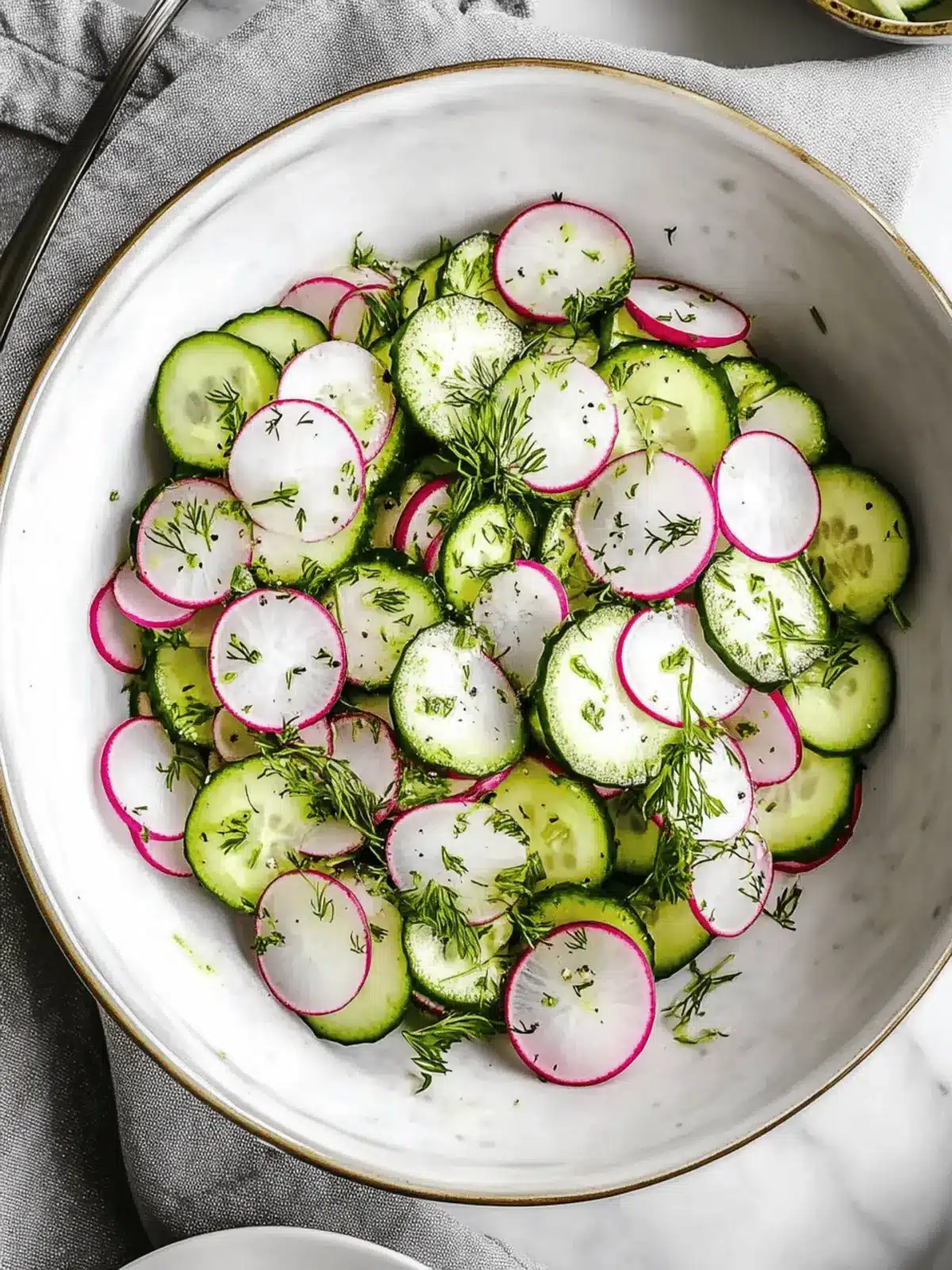 cucumber radish salad