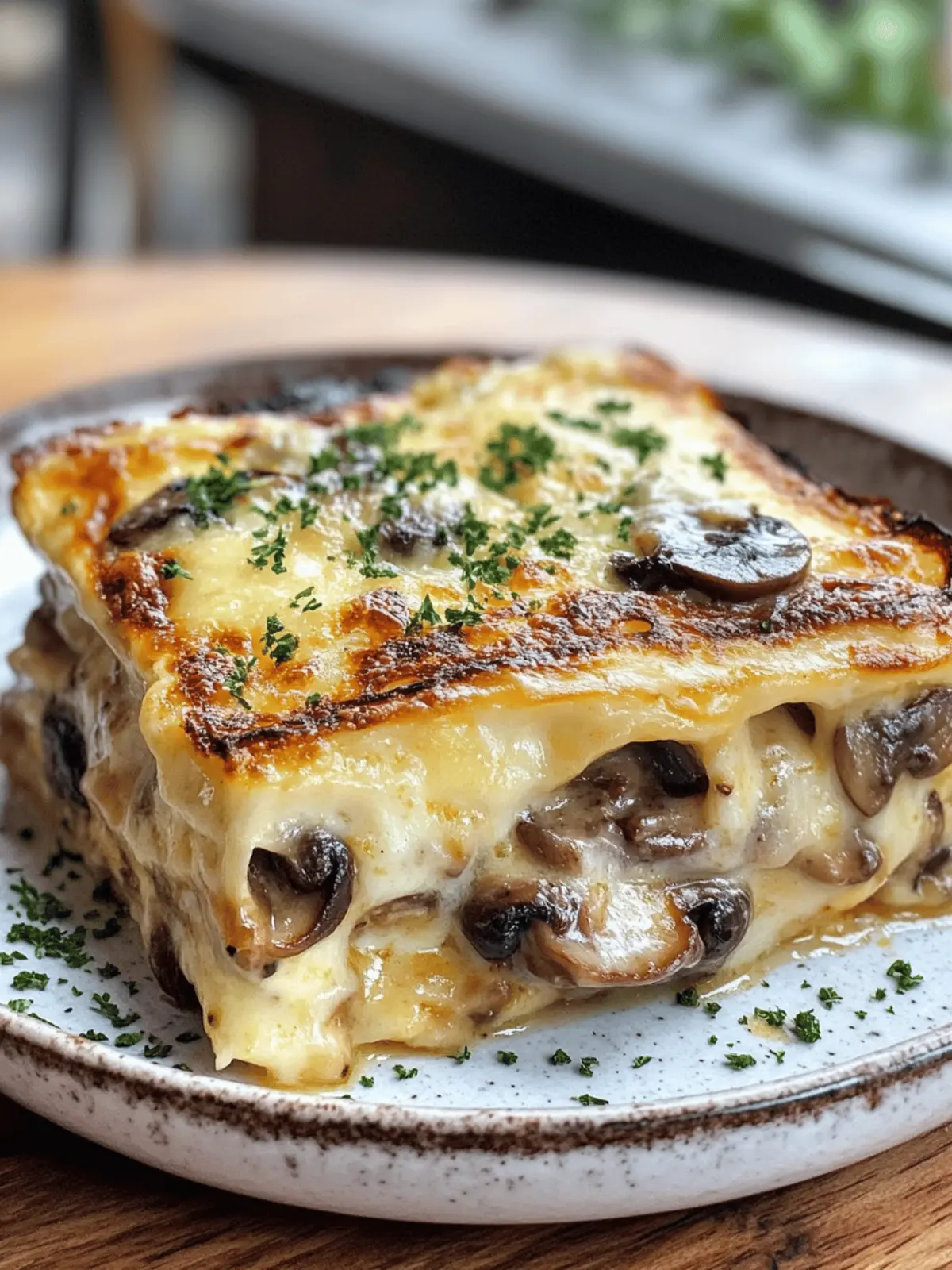 Easy Swiss Mushroom Melt