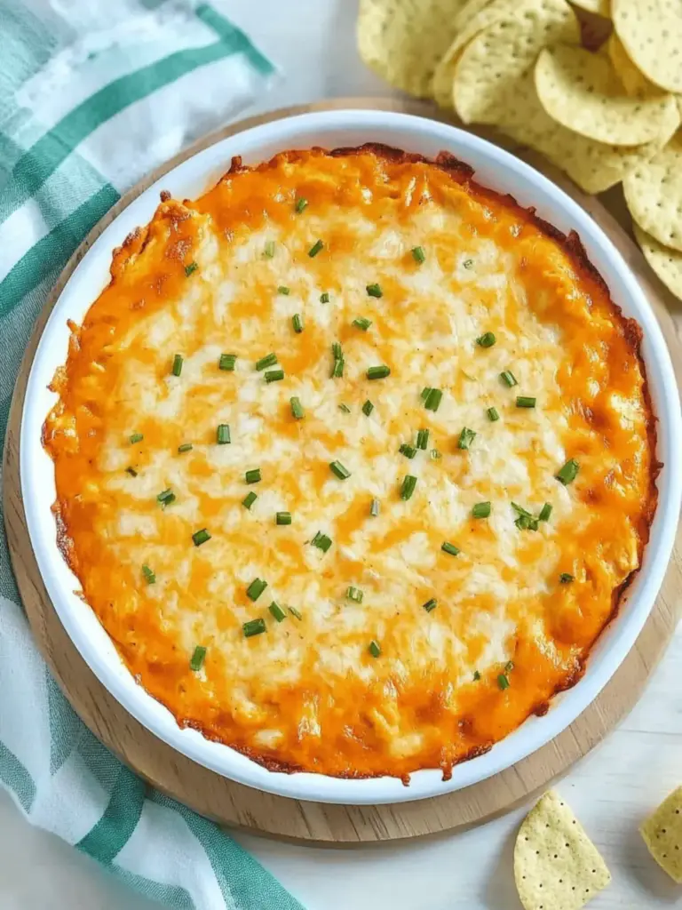 Cheesy Buffalo Chicken Dip