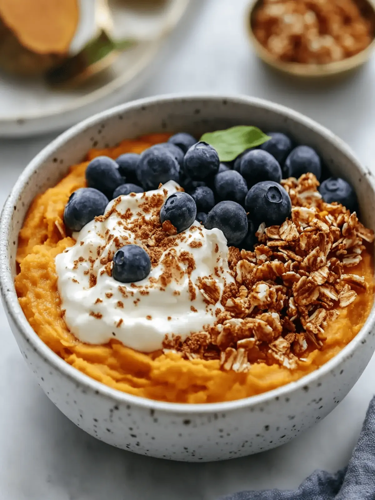 Delicious Sweet Potato Breakfast Bowl