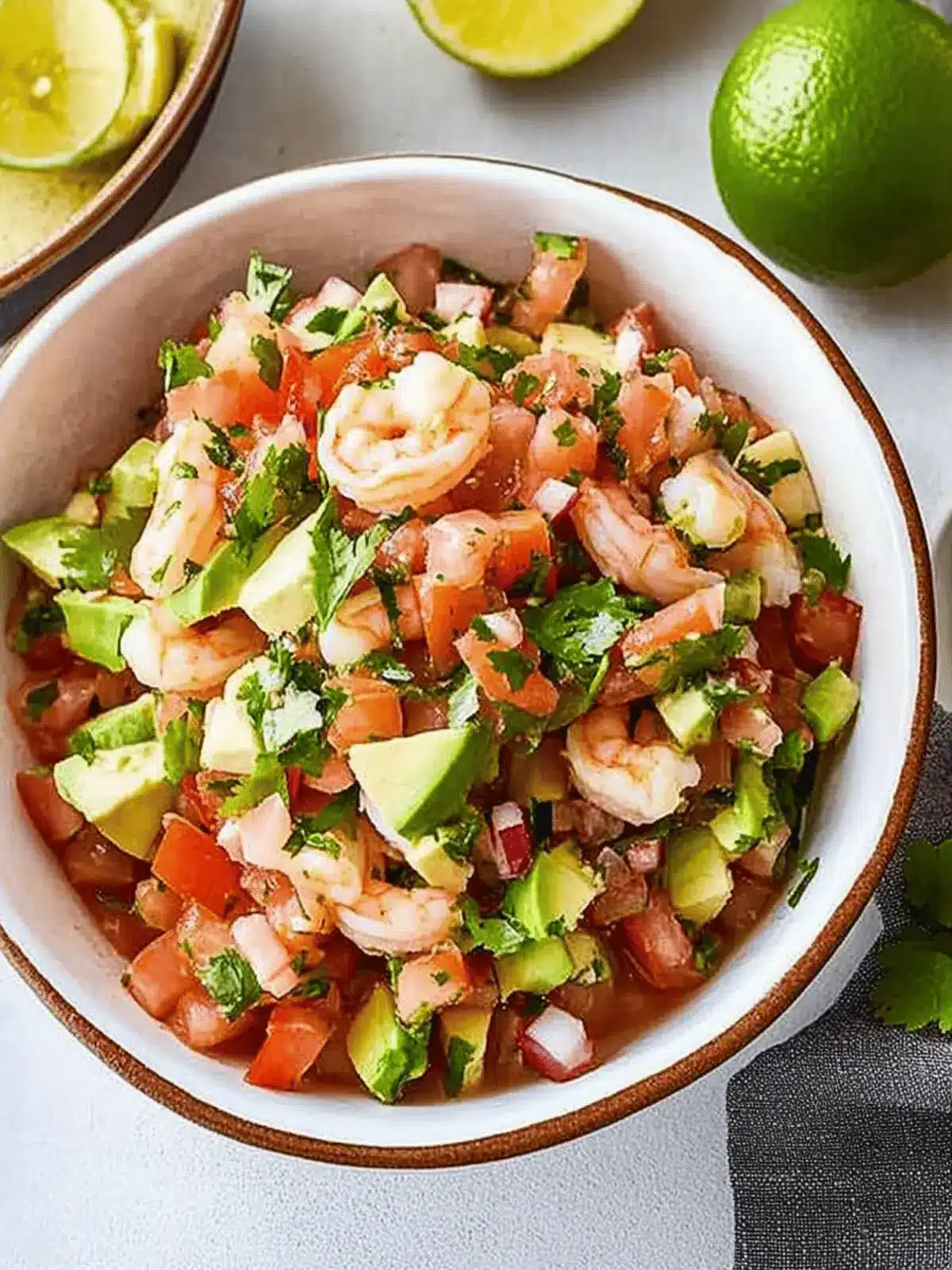 Easy Shrimp Ceviche
