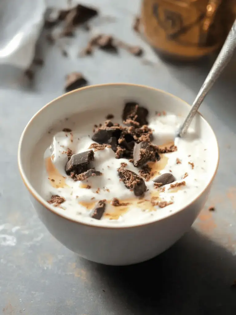Cookie dough Greek yogurt