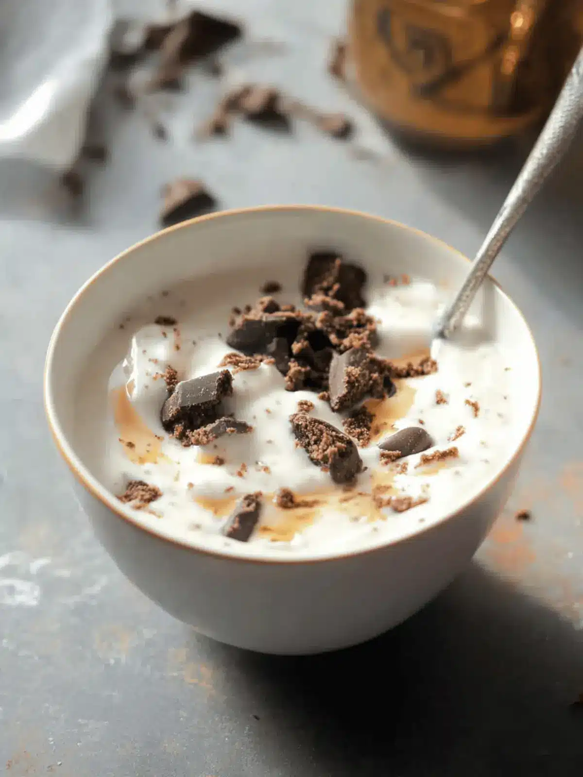 Cookie dough Greek yogurt