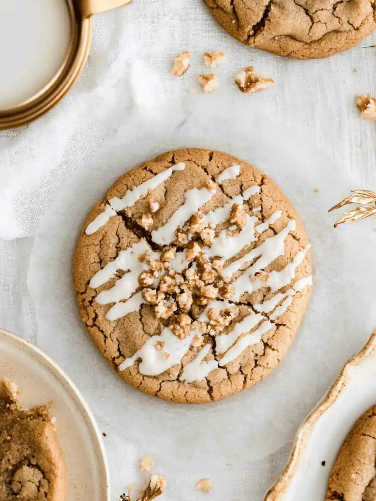 Delectable Gilmore Girls Coffee Cake Cookies