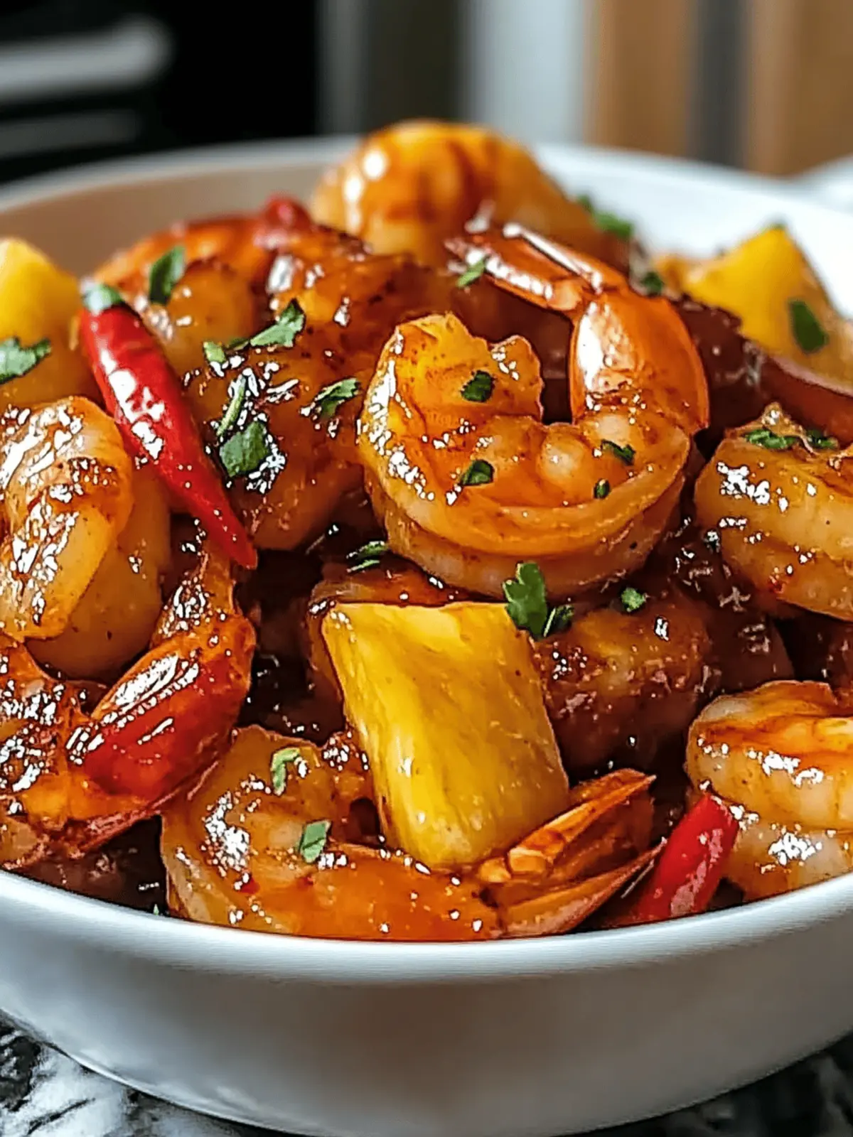 Sweet Chili Pineapple Shrimp