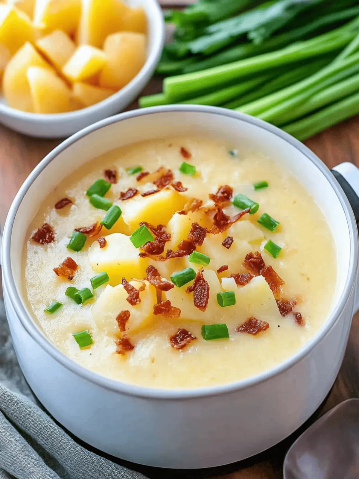 Instant Pot Loaded Potato Soup