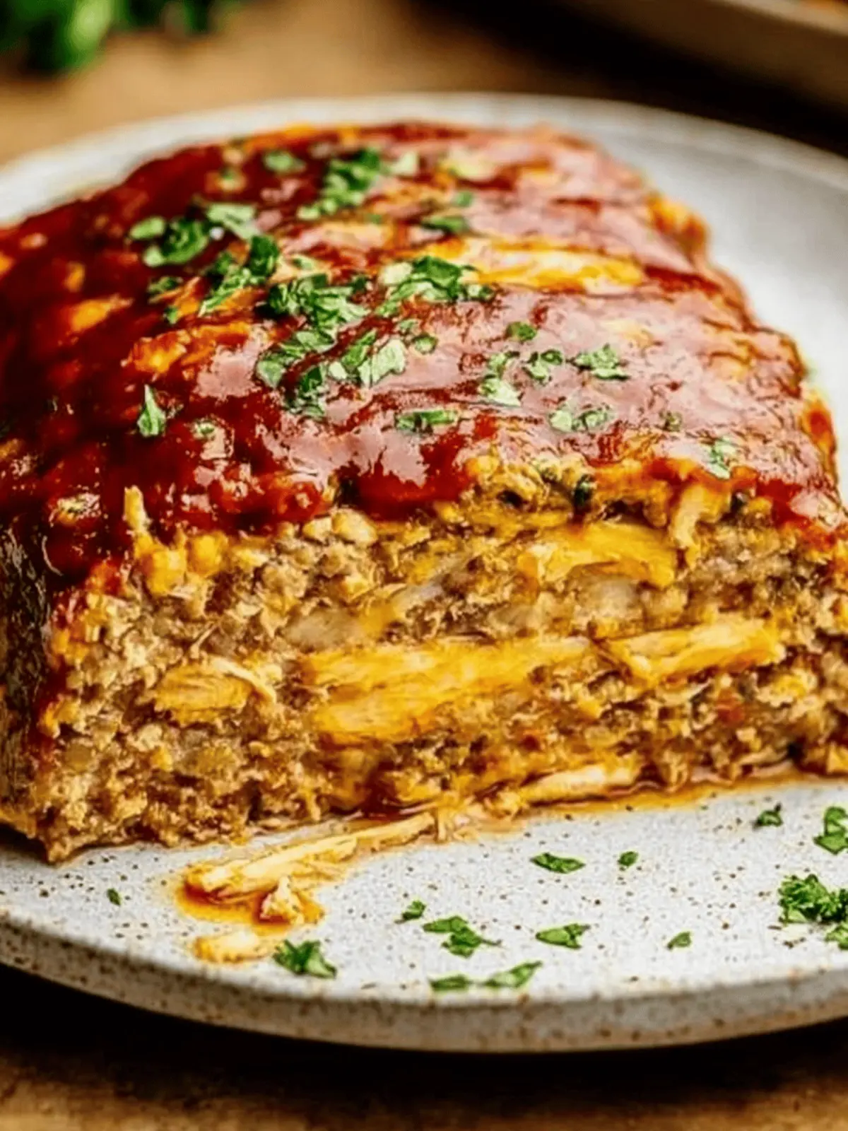 Mama’s Veggie-Packed Chicken Meatloaf