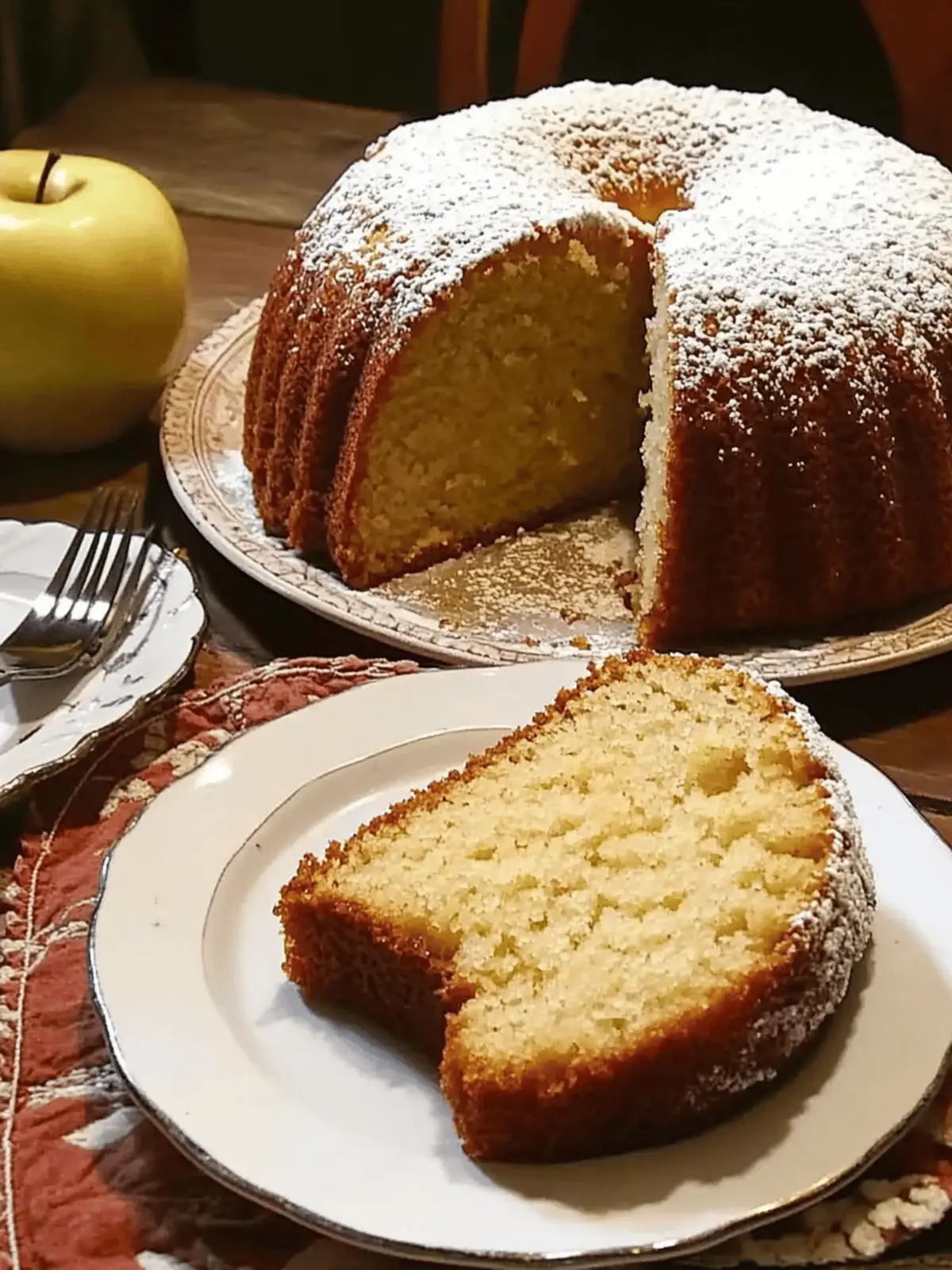 Apple Cider Cake