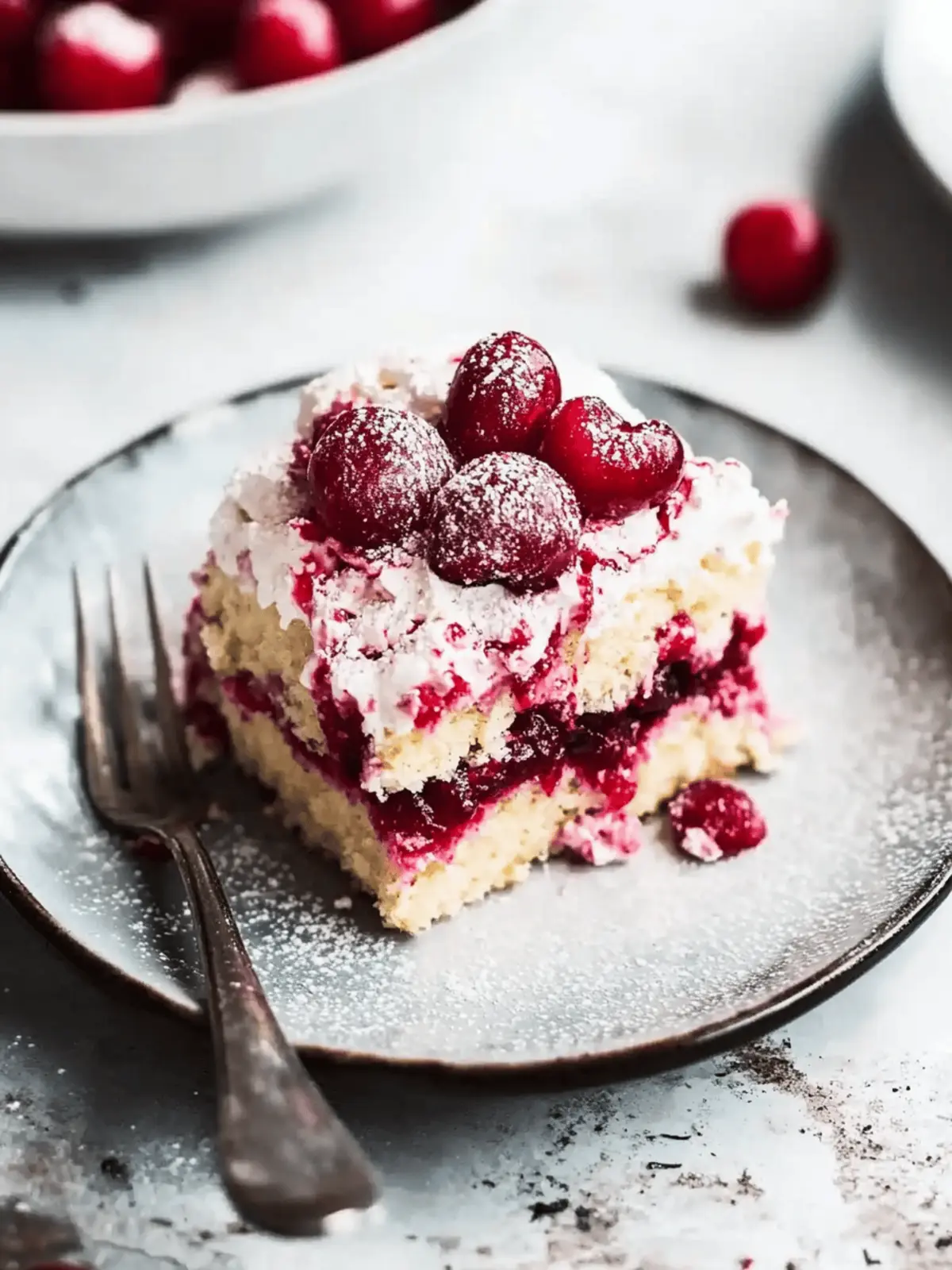 Cherry Amaretto Tiramisu