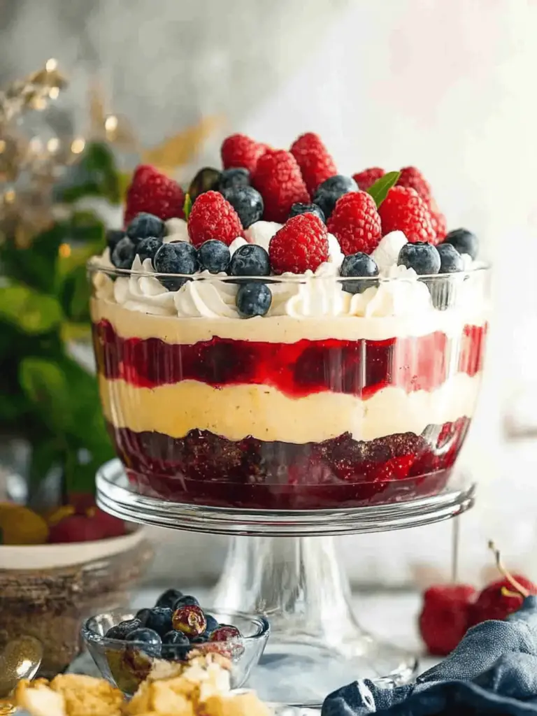 fruit cake Trifle!