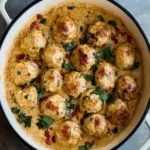 Marry Me Chicken Meatballs