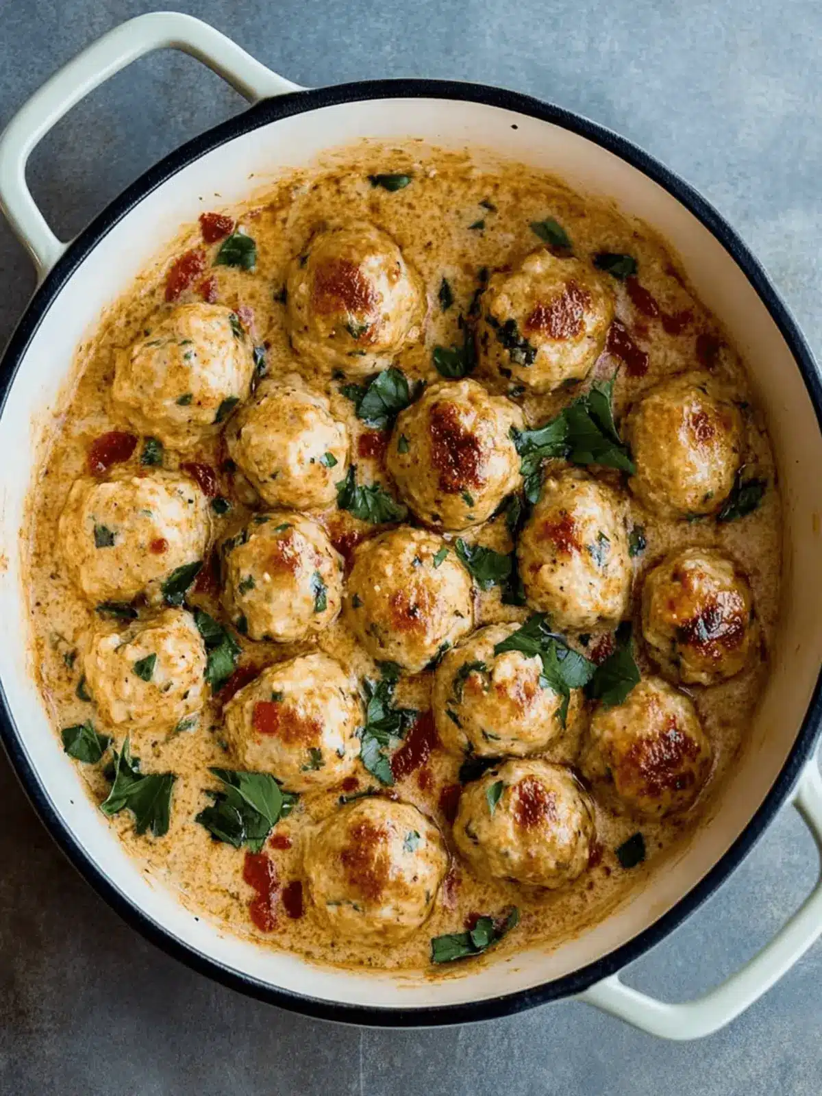 Marry Me Chicken Meatballs