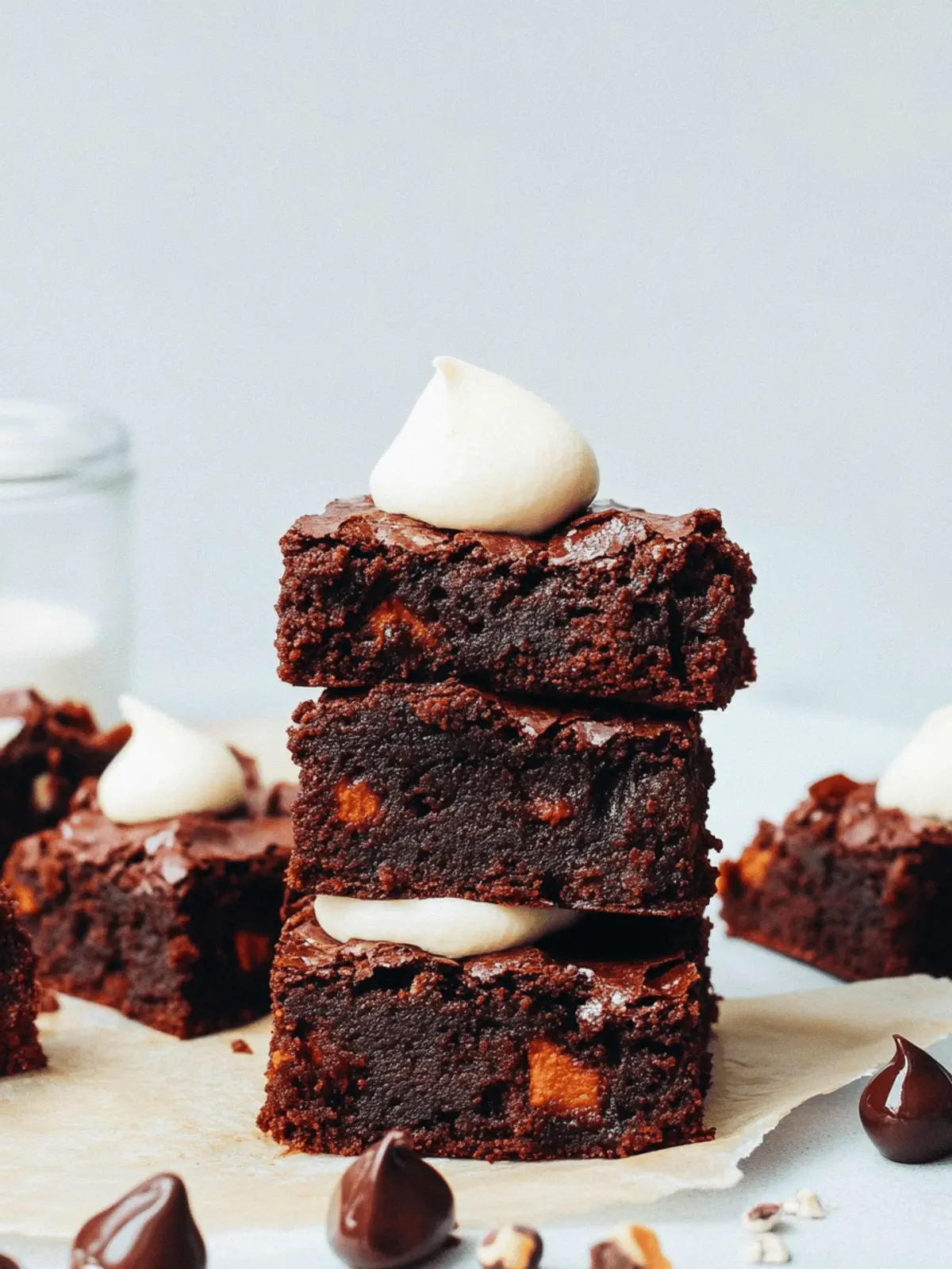 Fudgy Sweet Potato Brownies