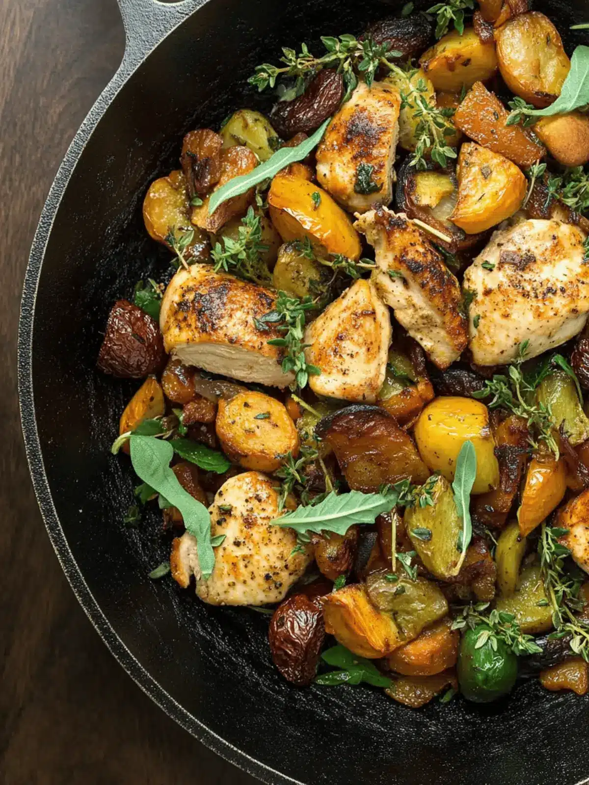 Autumn Harvest Chicken Skillet