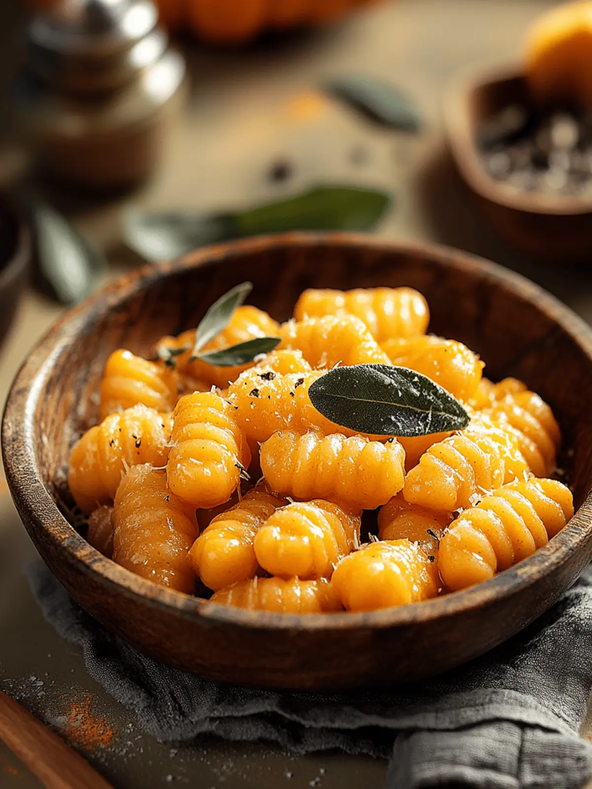 Easy Pumpkin Gnocchi