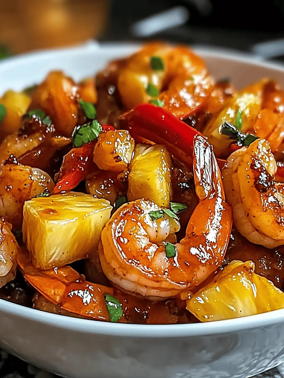Sweet Chili Pineapple Shrimp