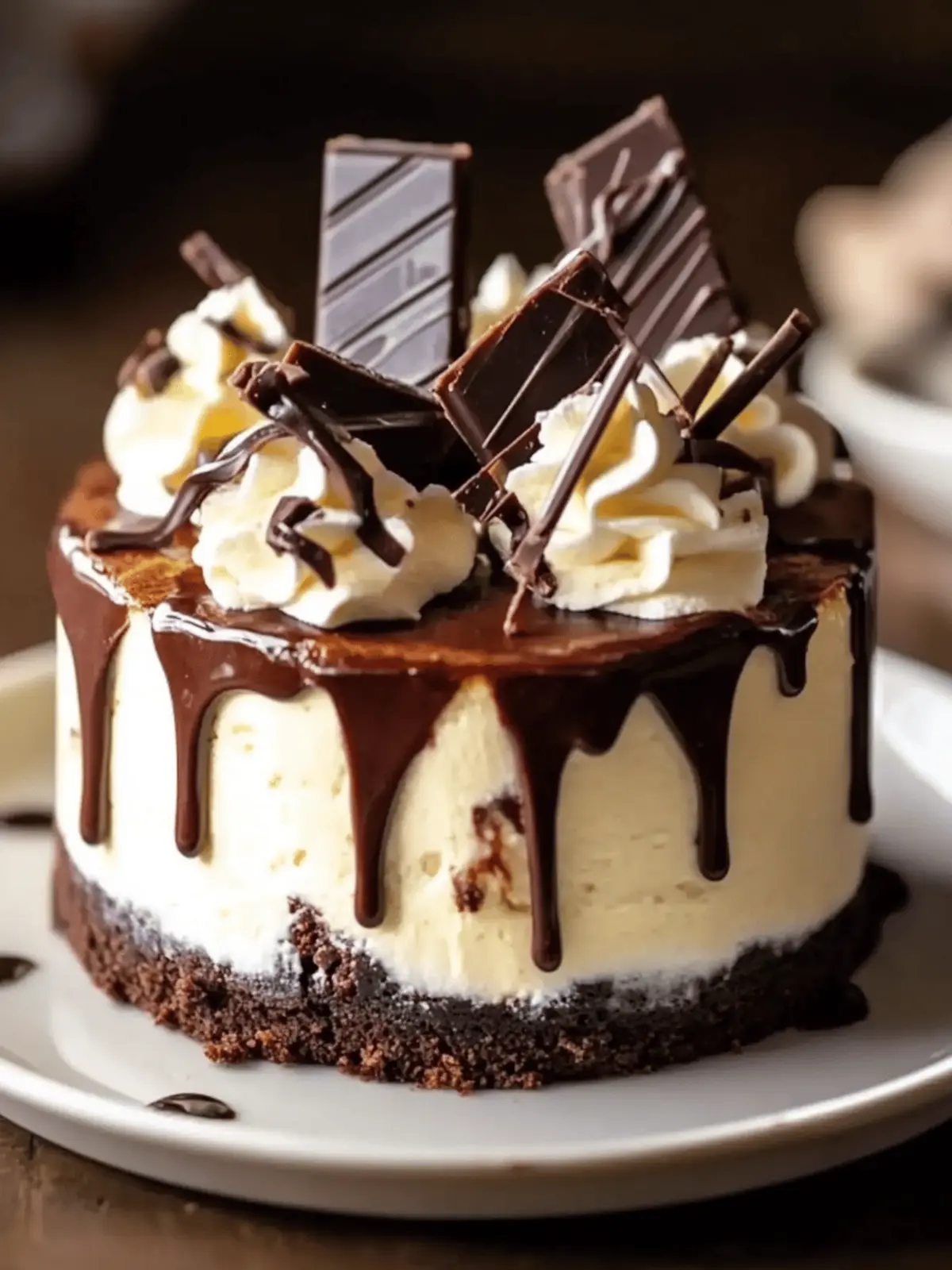 Hot Fudge Sundae Brownie Cheesecake Recipe