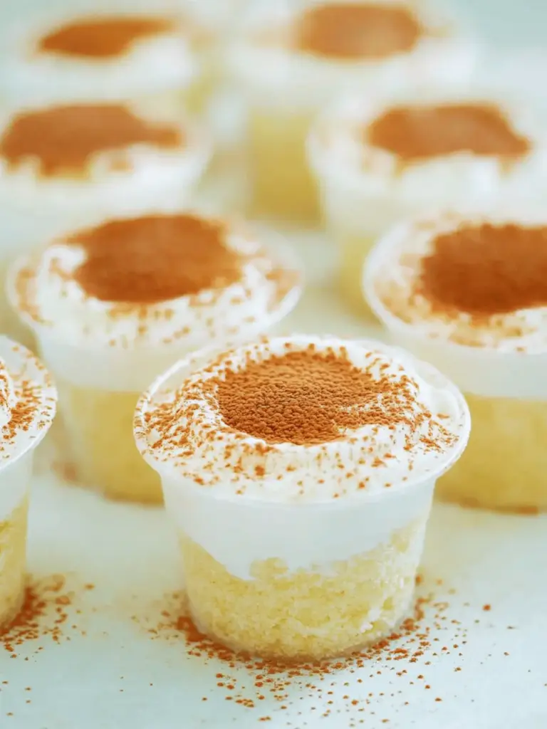 tres leches dessert cups