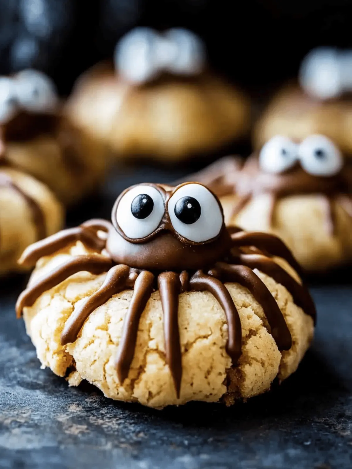 Spooky Spider Cookies