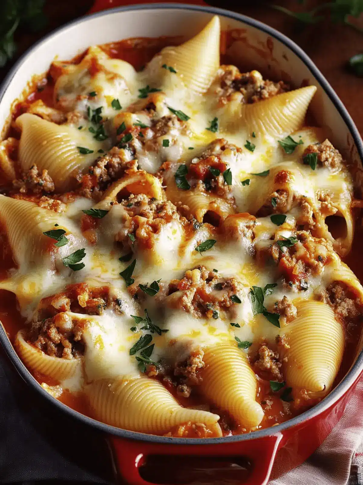 Irresistible Cheesy Stuffed Shells