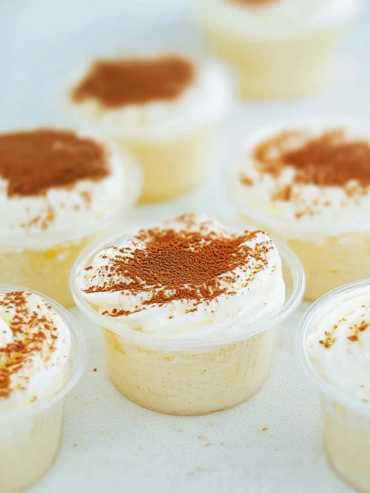 tres leches dessert cups