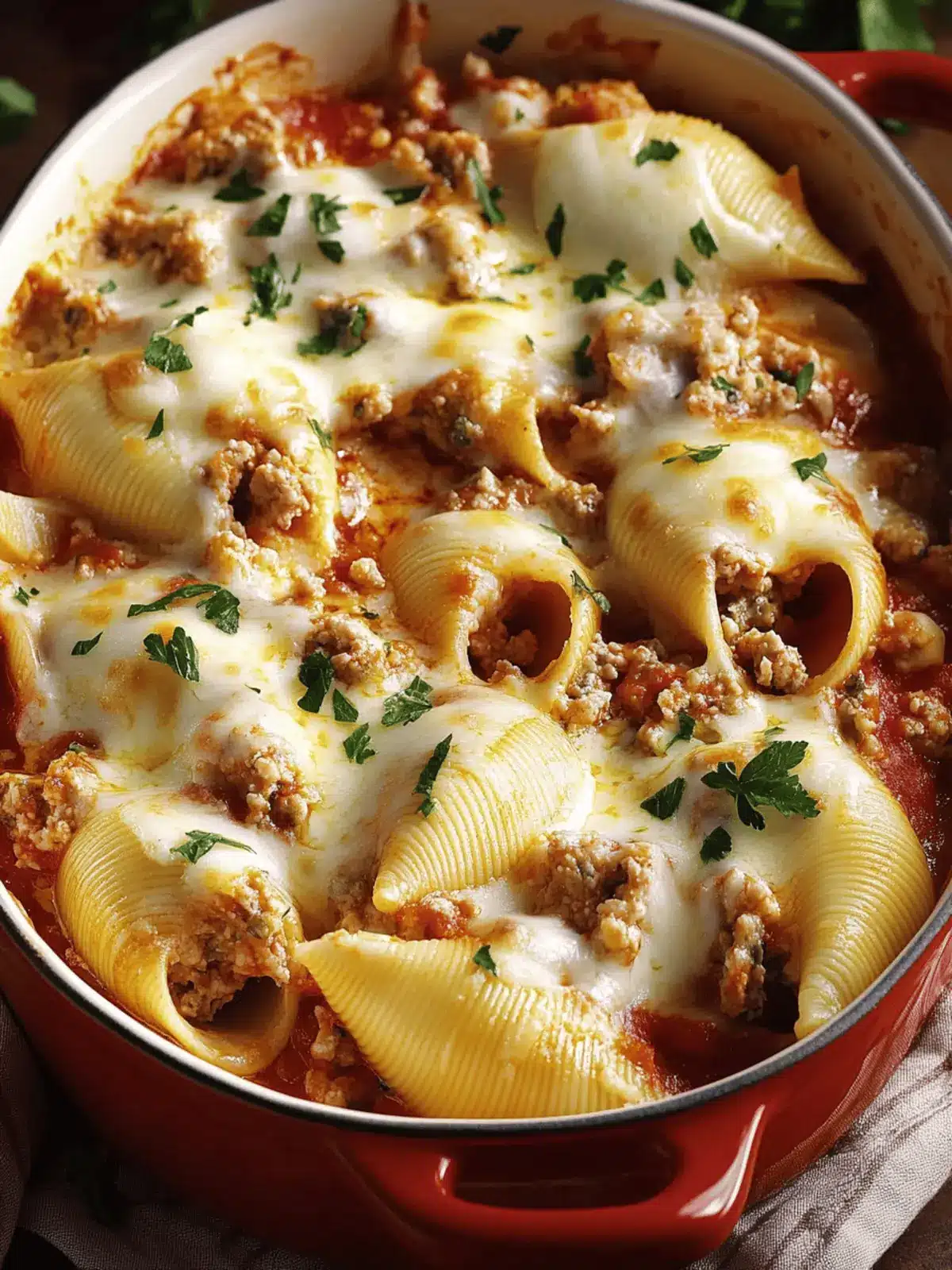 Irresistible Cheesy Stuffed Shells