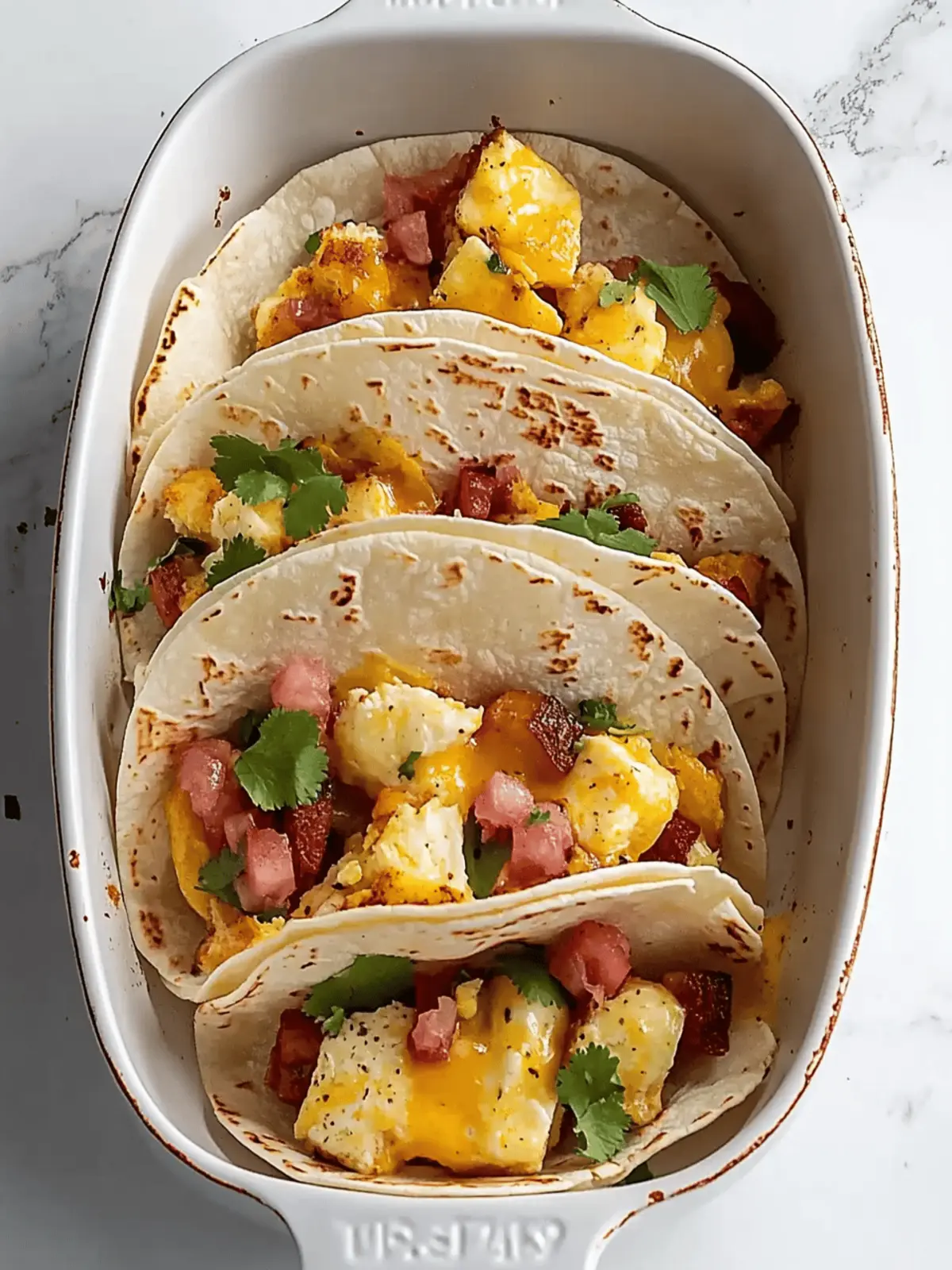 Tasty Baked Breakfast Tacos