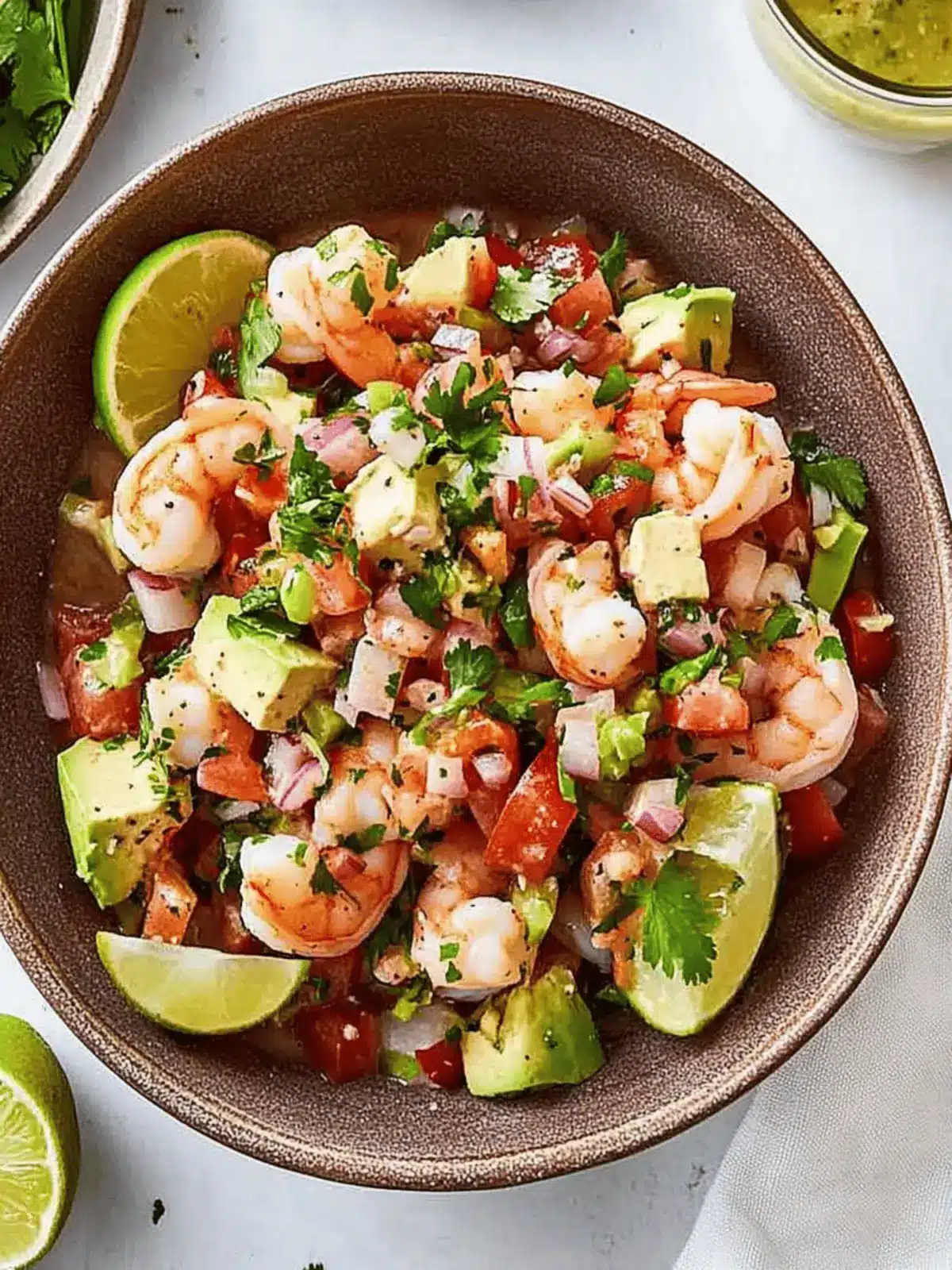Easy Shrimp Ceviche