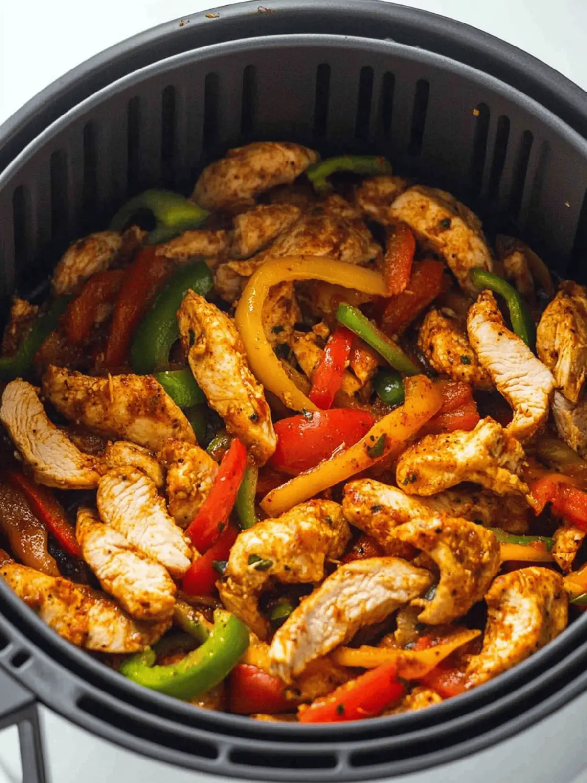 Air Fryer Chicken Fajitas