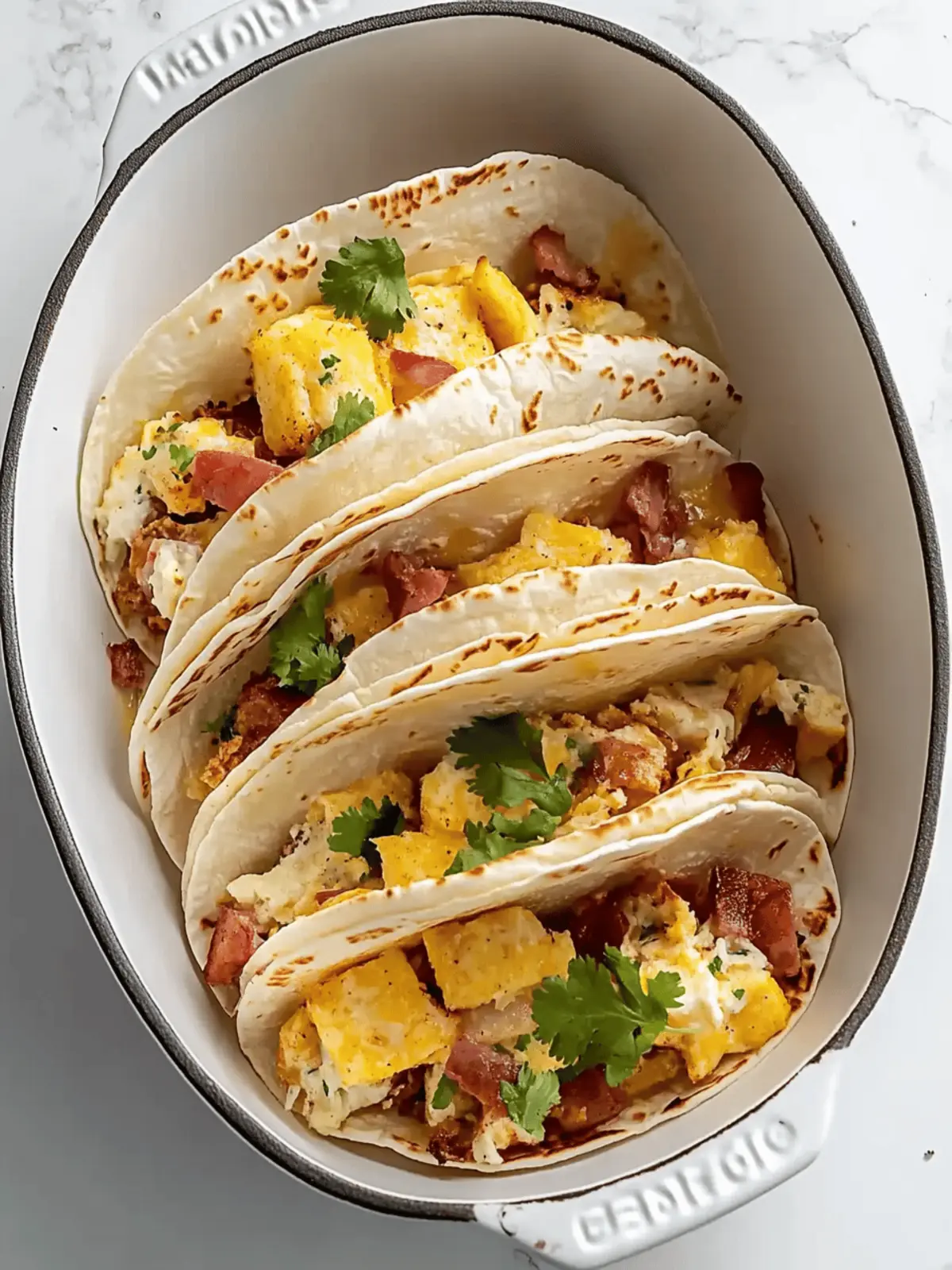 Tasty Baked Breakfast Tacos