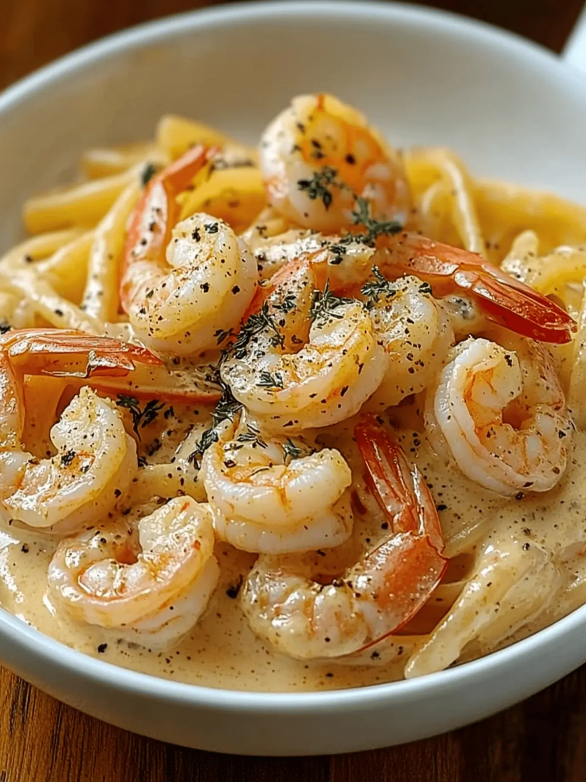 shrimp & crab pasta with creamy cajun sauce