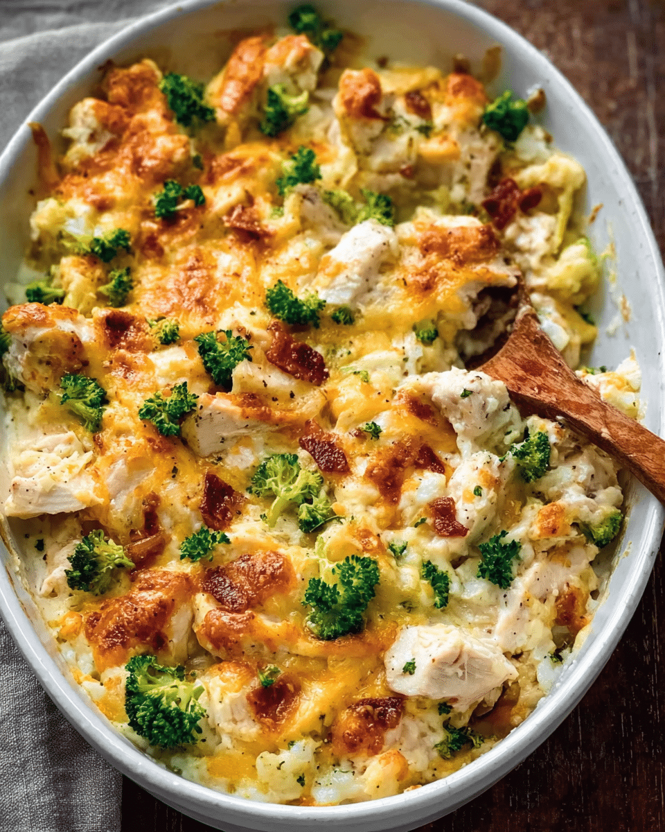 Easy Low Carb Chicken Casserole