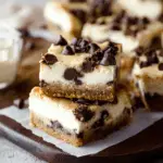 Cookie Dough Cheesecake Bars