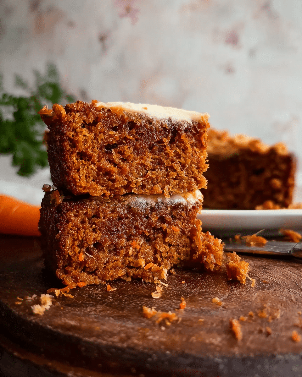 Easy Oatmeal Carrot Cake