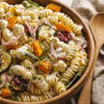 Fall Pasta Salad with Creamy Poppyseed Dressing