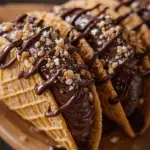 Homemade Choco Tacos