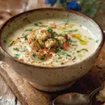 Mediterranean Cauliflower Soup