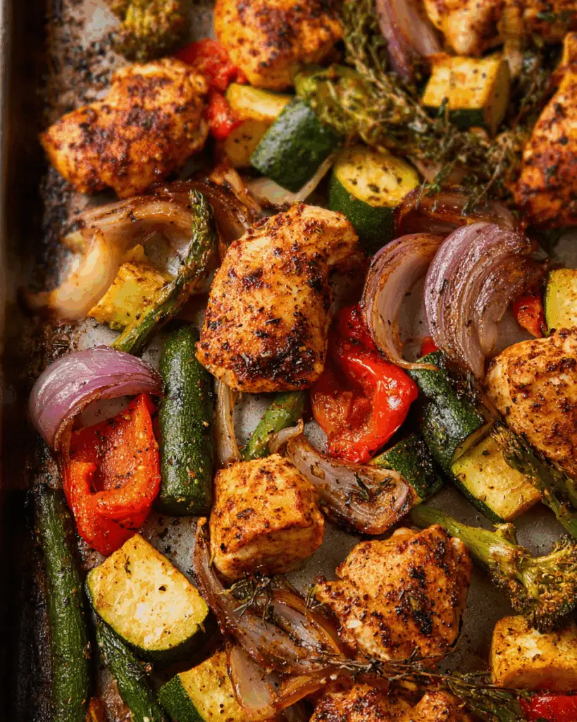 Sheet Pan Chicken and Veggies