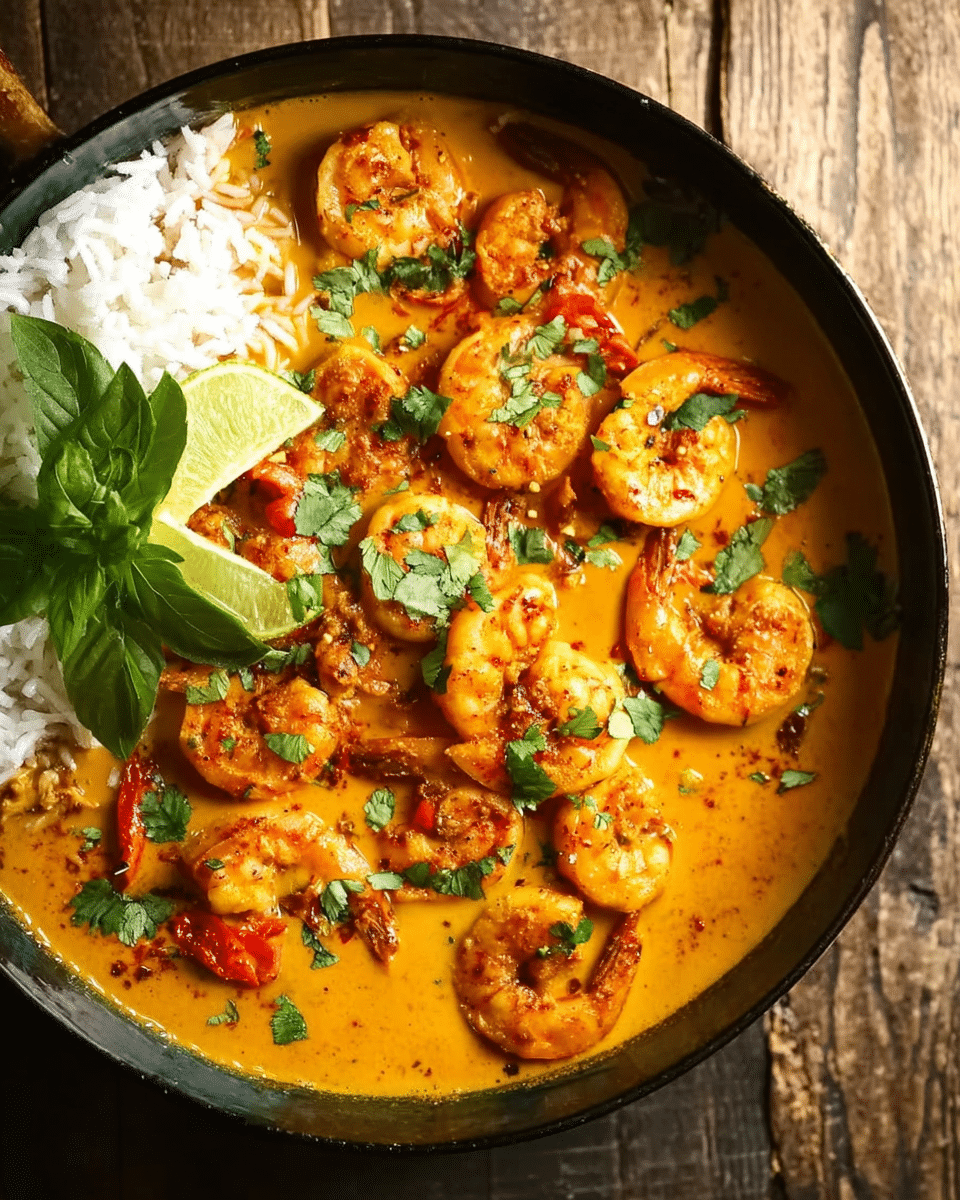 Thai Coconut Shrimp Curry