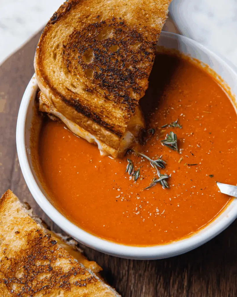 Tomato Soup and Grilled Cheese