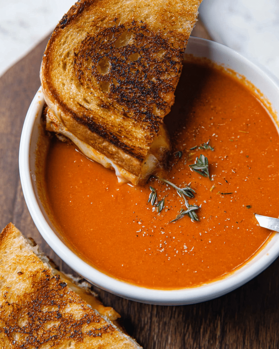 Tomato Soup and Grilled Cheese