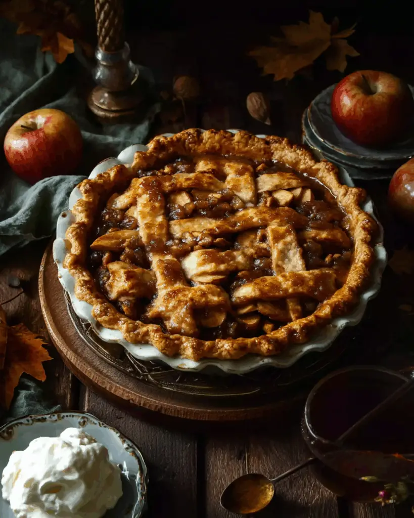 The Legend of Sleepy Hollow Toffee Apple Pie