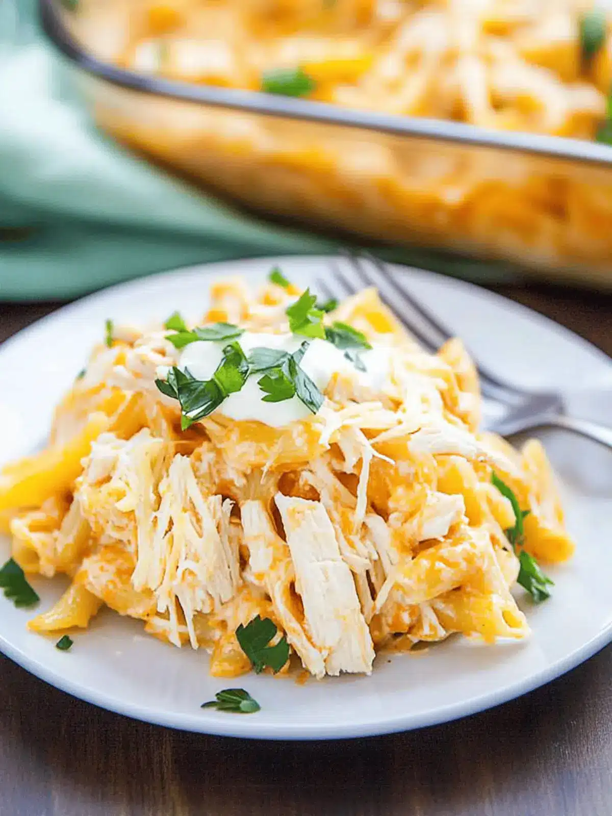 Buffalo Chicken Pasta