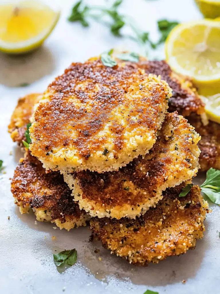 Crispy Italian Breaded Chicken Cutlets