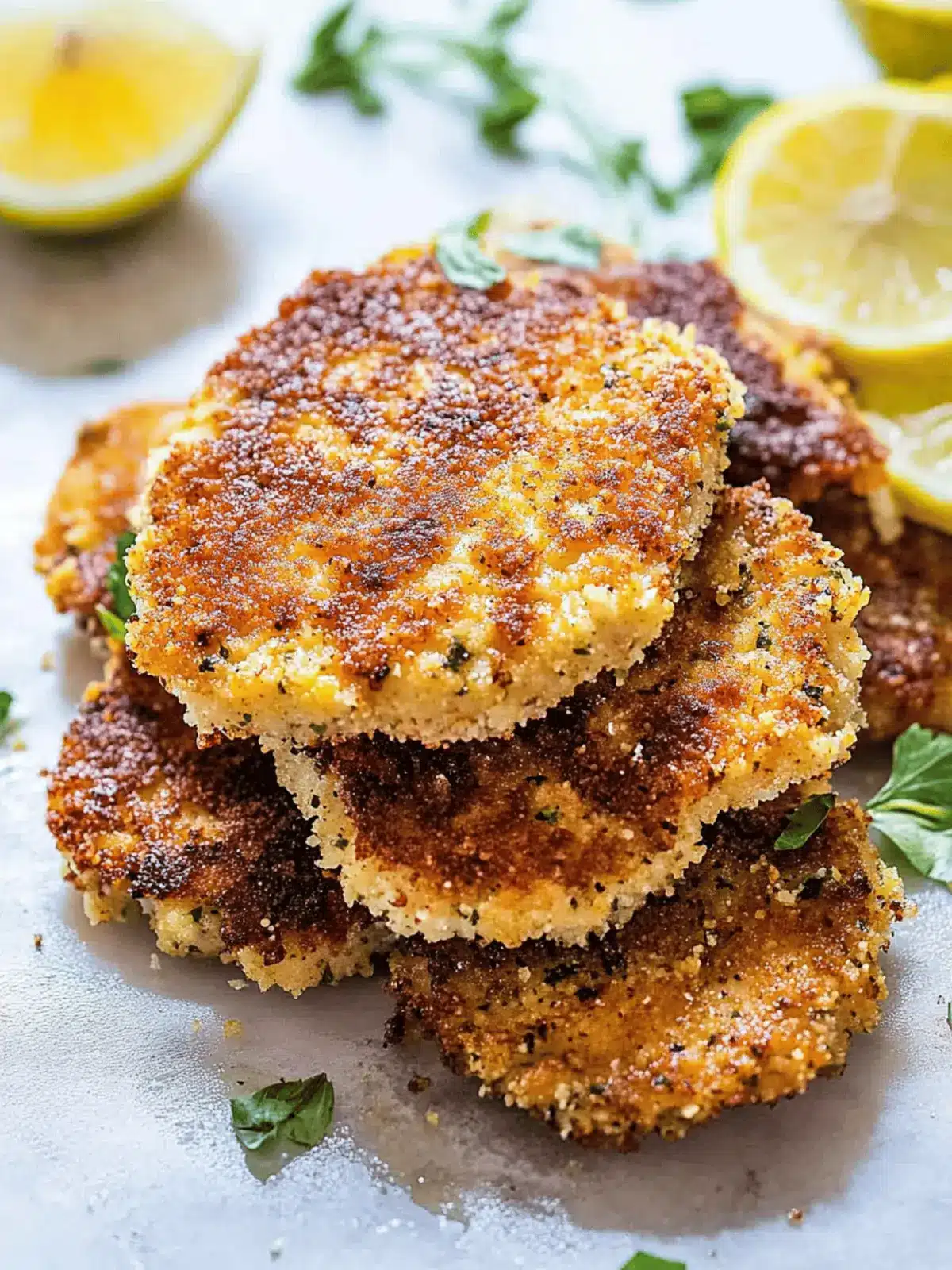 Crispy Italian Breaded Chicken Cutlets
