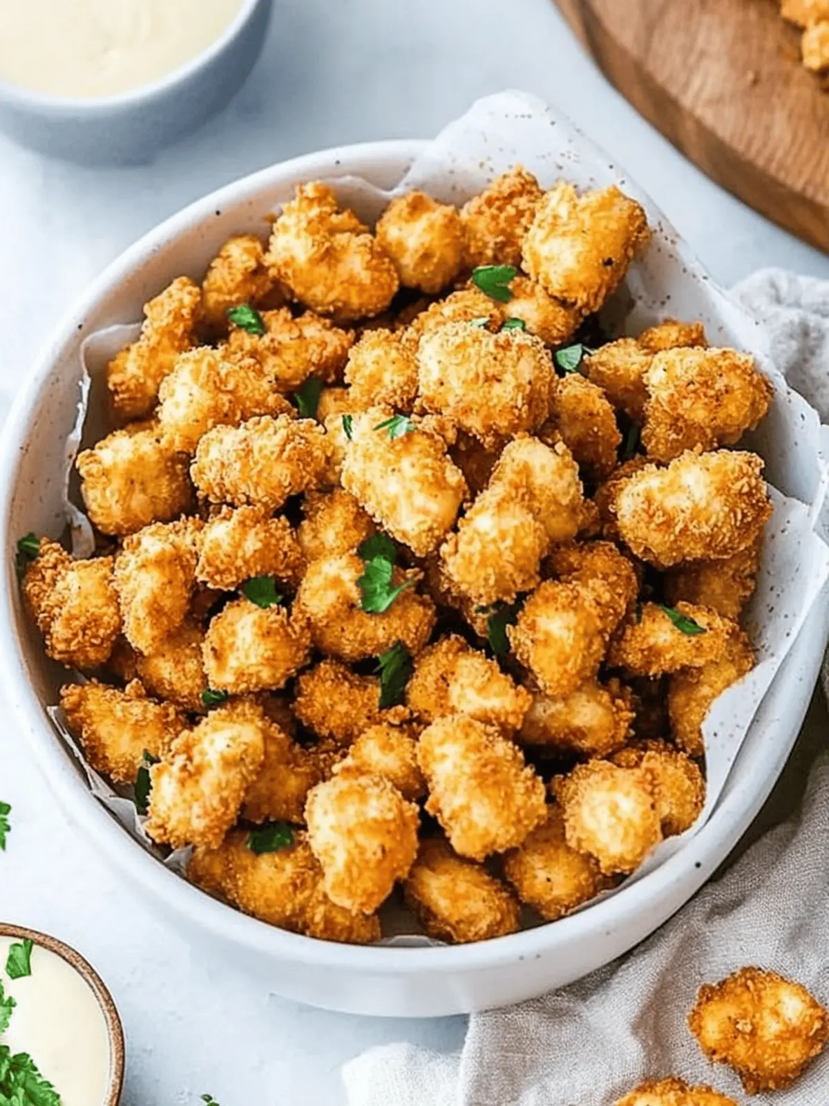 Air Fryer Popcorn Chicken