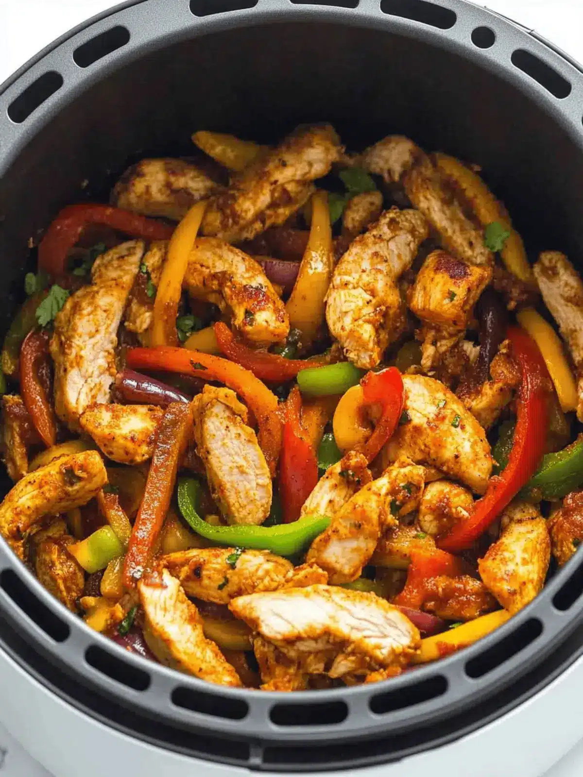 Air Fryer Chicken Fajitas
