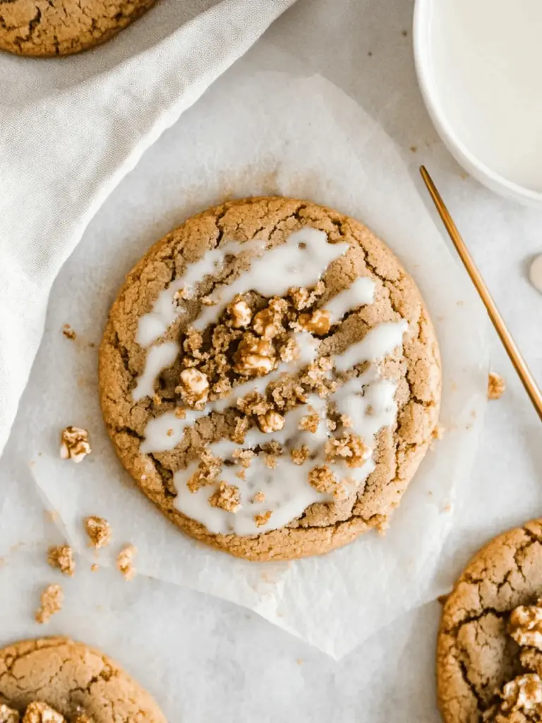 Delectable Gilmore Girls Coffee Cake Cookies