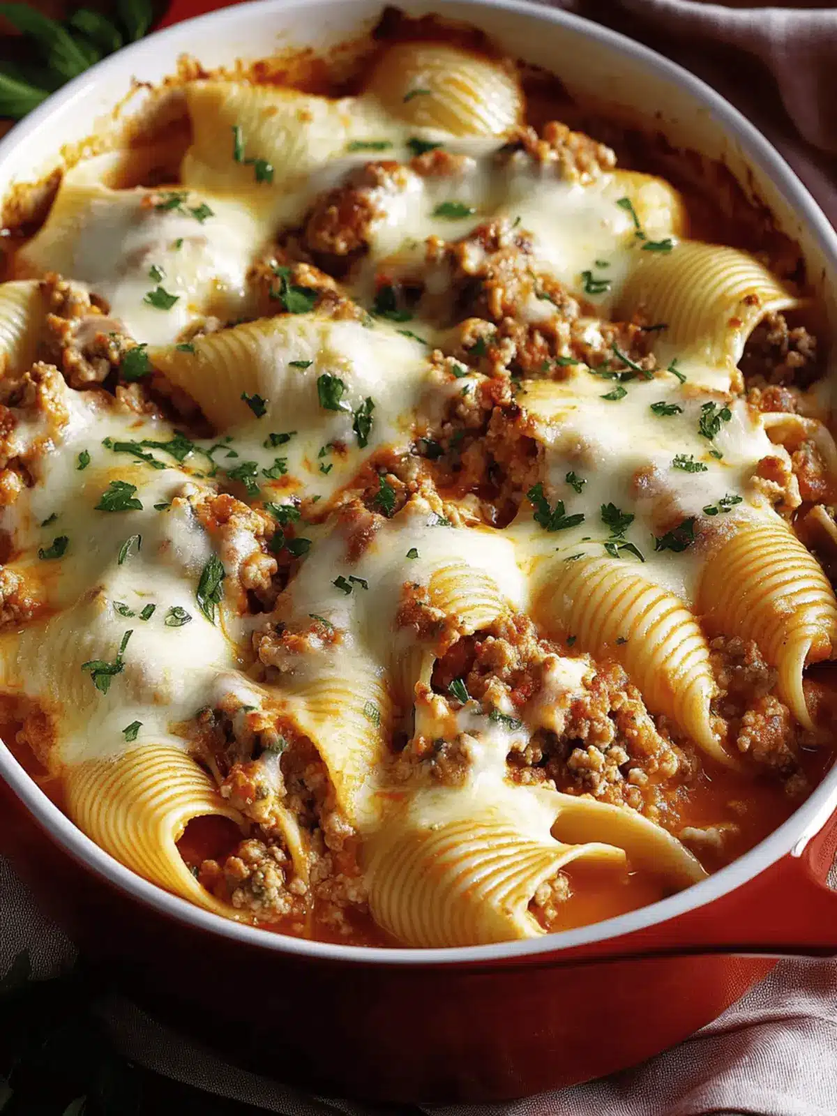 Irresistible Cheesy Stuffed Shells